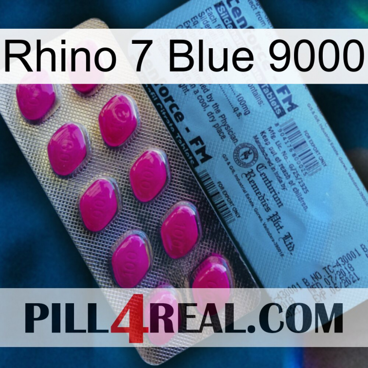 Rhino 7 Blue 9000 35